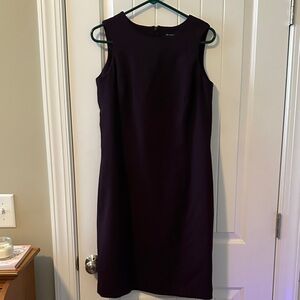 Sleeveless dress. Size 10 plum color.